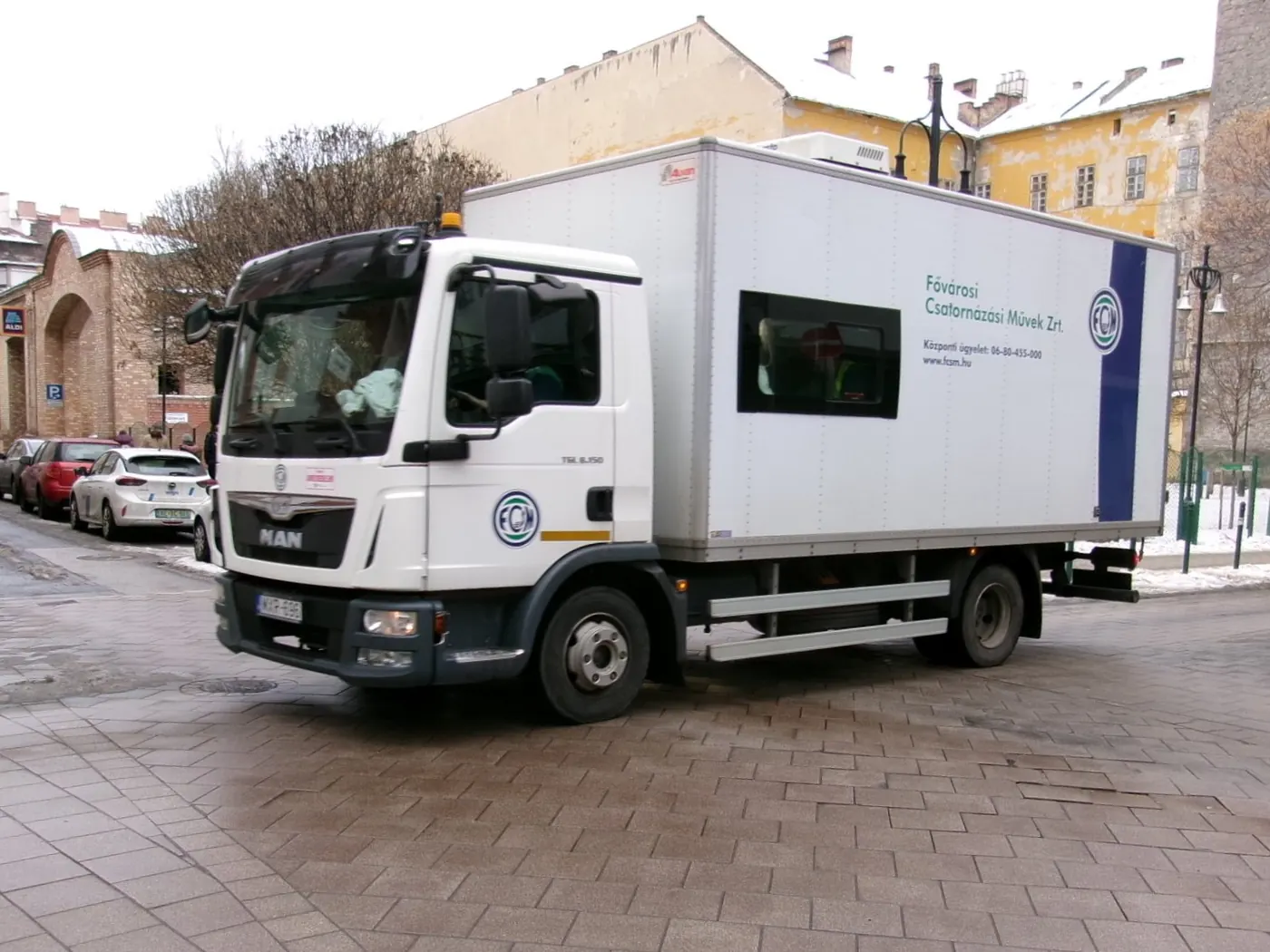 Sunkvežimis po remonto darbų